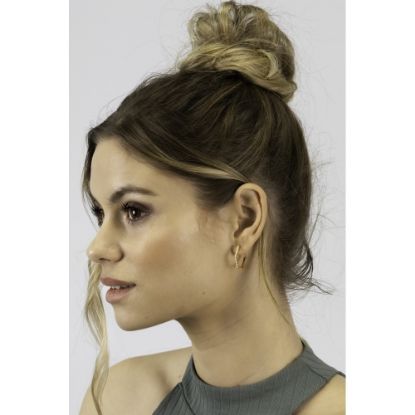 Bild von Creolen "French Chic", vergoldet