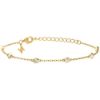 Bild von Armband "Tiny Gems", vergoldet