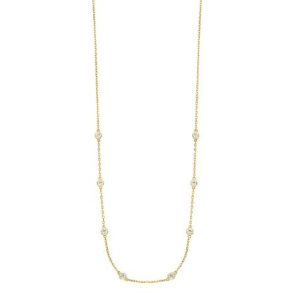 Bild von Collier "Tiny Gems", vergoldet