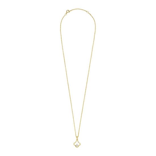 Bild von Echtgold Halskette "Onirique"