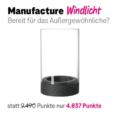 Bild von Villeroy & Boch Manufacture Rock Home Windlicht L
