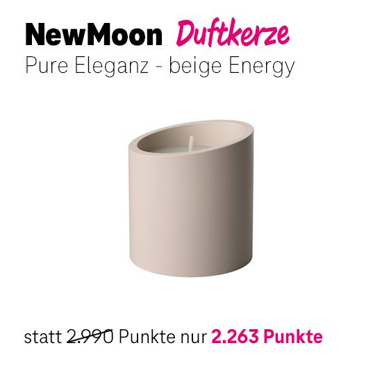 Bild von Villeroy & Boch NewMoon Home Duftkerze beige Energy