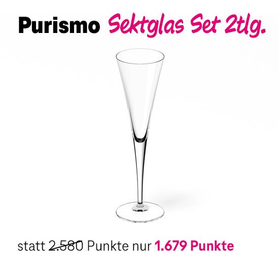 Bild von Villeroy & Boch Purismo Spec. Sektspitze, Set 2tlg.