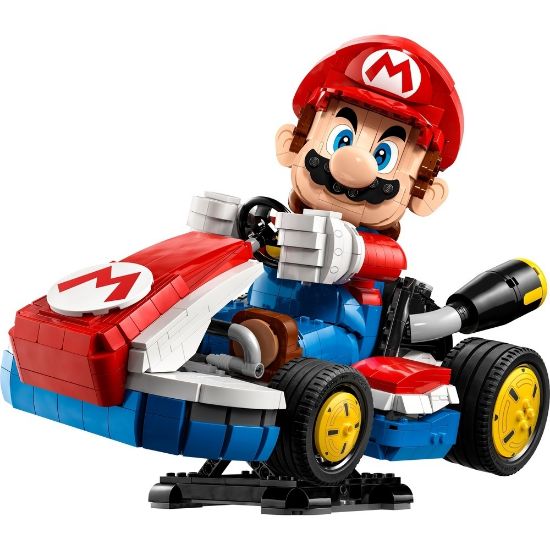 Bild von Bauspielzeug. Mario Kart - Mario & Standard-Kart "Super Mario"