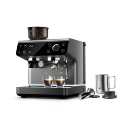Bild von Espressomaschine-Siebträger Pro, grau