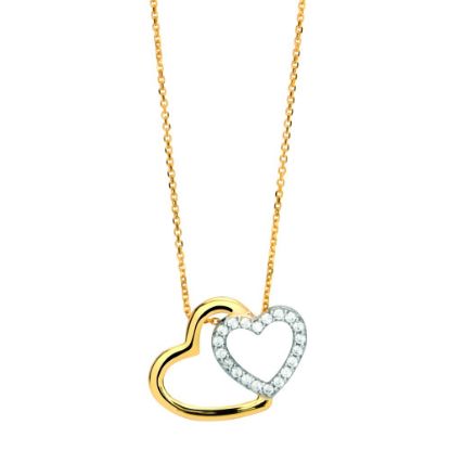 Bild von Echtgold Halskette "Amants"