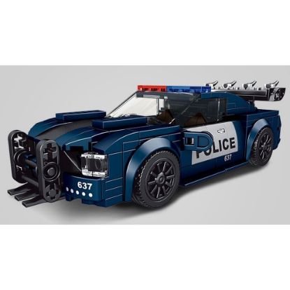 Bild von Bauspielzeug, Polizeiwagen Barricade