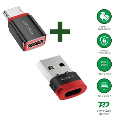 Bild von USB-C auf USB-A/USB-C Datenblocker Adapter