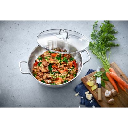 Bild von Wok mit Deckel, 28 cm