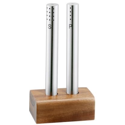 Bild von Salz-/Pfeffer-Set mit Holzfuß