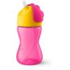 Bild von Strohhalmbecher "SCF798/02", 300 ml, pink/gelb