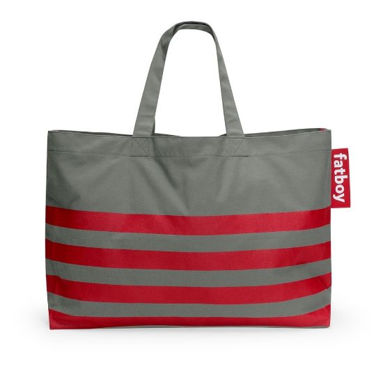 Bild von Einkaufstasche "Carry-Too-Much-Bag" Recycled Canvas, Charcoal Grey