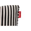 Bild von Kissen Square Pillow "Terry", Black/ Creme