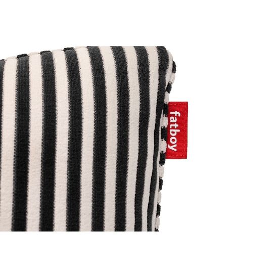 Bild von Kissen Square Pillow "Terry", Black/ Creme