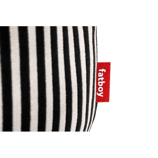 Bild von Pouf Point "Terry", Black / Creme