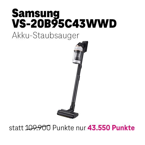 Bild von Samsung Bespoke Jet Plus CompleteClean mit All-in-One Clean Station, 580 W Motorleistung