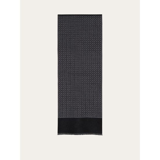 Bild von Schal "Gancini Scarf", Schwarz/Grau