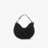 Bild von Schultertasche "Oskan Soft Zip", Black Suede