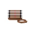 Bild von Umhängetasche "Madison Leather Shoulder Bag", Brown Check