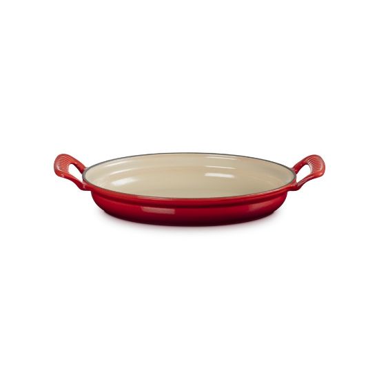 Bild von Pfanne "Heritage Modern", oval, 28cm, kirschrot