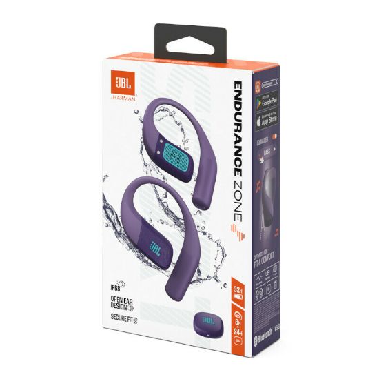 Bild von True Wireless Open-Ear Sport Kopfhörer "Endurance Zone", IP68, Purple