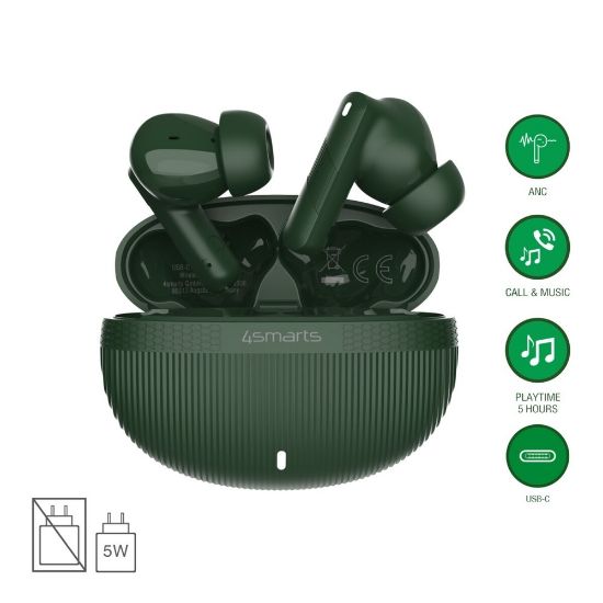 Bild von In-Ear TWS Kopfhörer "SkyBuds Pro ANC", olivgrün