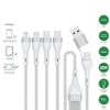 Bild von 4in1 USB-C/A Multi-Charging 1,2m, weiß