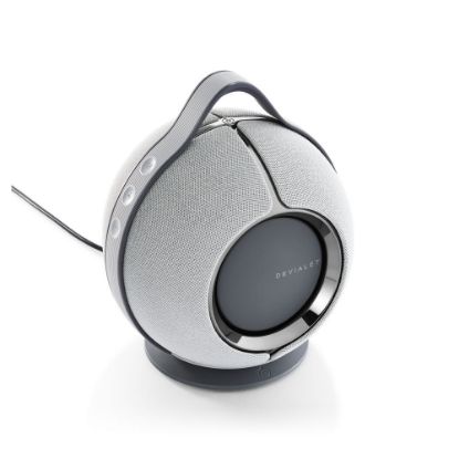 Bild von Portabler Lautsprecher "Mania", Light Grey, inkl. Docking
