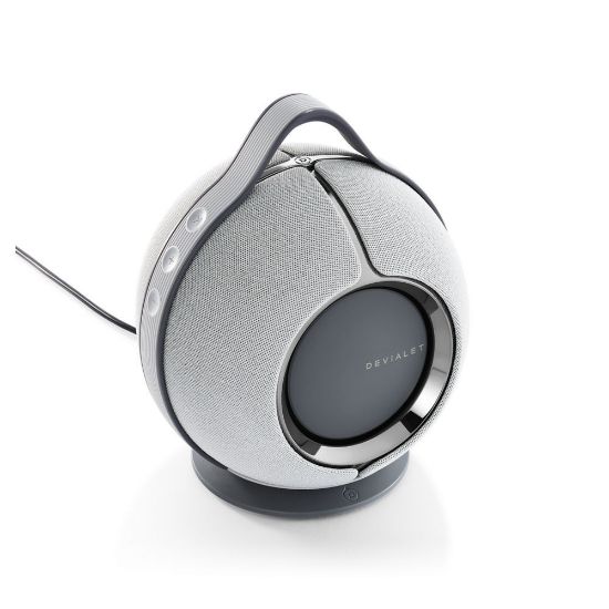Bild von Portabler Lautsprecher "Mania", Light Grey, inkl. Docking