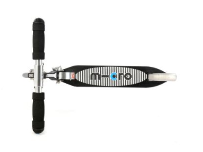 Bild von Roller "sprite", schwarz mit Streifen