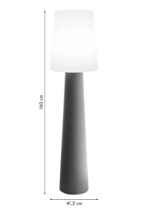 Bild von Stehlampe "No. 1", grau