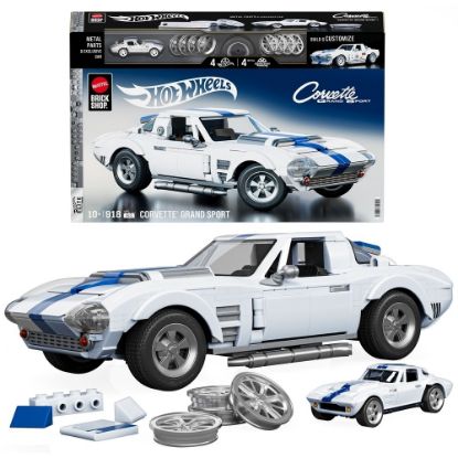 Bild von Bauspielzeug, Elite Serie Corvette "Hot Wheels Brick Shop"