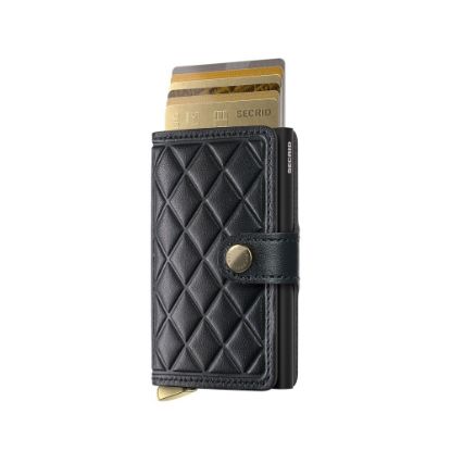 Bild von Miniwallet "Emboss Diamond", black