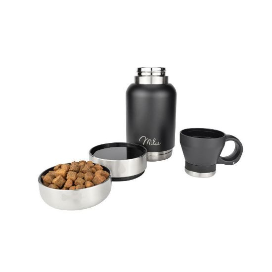 Bild von Hunde-Isolier-Trinkflasche 3in1