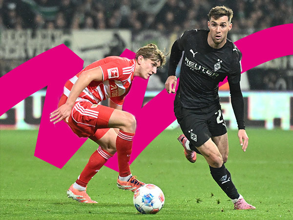 Bundesliga-Duell: Borussia Mönchengladbach gegen Union Berlin