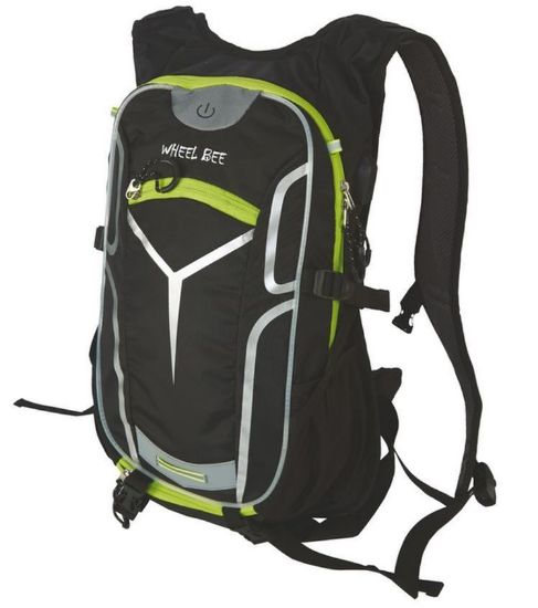 Bild von Rucksack "Wheel Bee Bike Stelvio", 18 Liter, schwarz