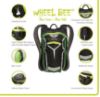 Bild von Rucksack "Wheel Bee Bike Stelvio", 18 Liter, schwarz