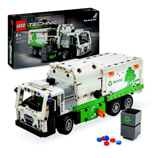 Bild von Bauspielzeug - Müllwagen "Technic - Mack® LR Electric"