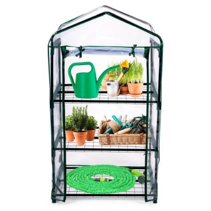 Bild von Foliengewächshaus, 3 Ebenen, 69x49x125cm