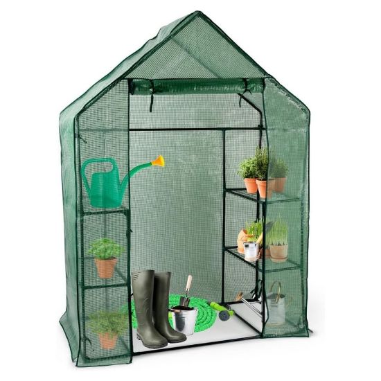 Bild von Foliengewächshaus, 2x3 Ebenen, 143x73x195cm