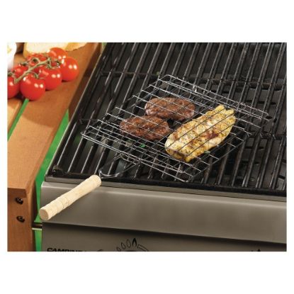 Bild von Grillkorb 20x20cm, quadratisch