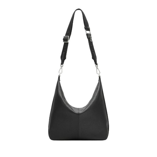 Bild von Schultertasche Paris "Hobo M", schwarz