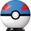 Bild von 3D Puzzle: "Pokémon Poké Ball", 54 Teile, blau