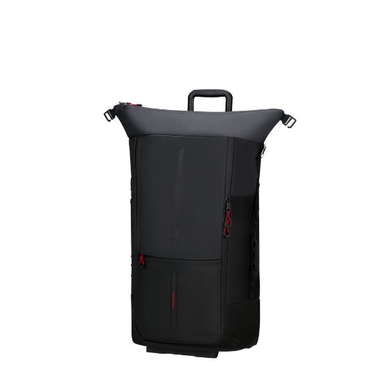 Bild von Faltbare Rollen-Reisetasche "Ecodiver", 4-in-1, black