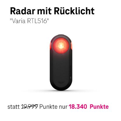 Bild von GARMIN Fahrrad-Radar - Varia RTL516