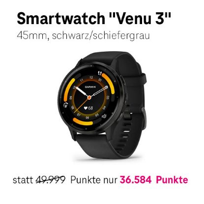 Bild von GARMIN Fitness-Smartwatch - Venu 3