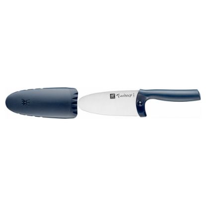 Bild von Kinder-Kochmesser "Twinny", 10cm, blau