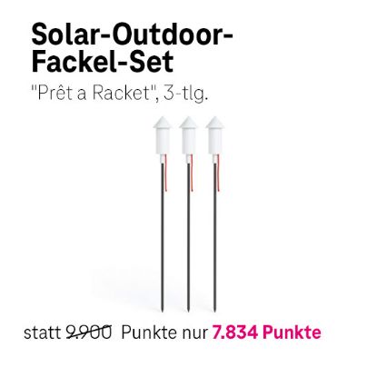 Bild von FATBOY Solar-Outdoor-Fackel-Set Prêt a Racket