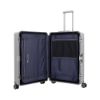 Bild von 4-Rollen-Koffer "Trolley Aluminium Next", L, silber