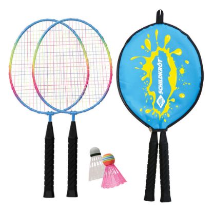 Bild von Federball Set "Junior", blau-gelb